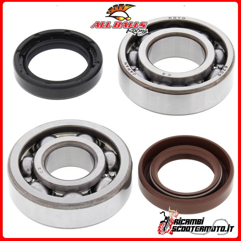 KIT DE ROULEMENT DE VILEBREQUIN All Balls Yamaha CT 175 1972