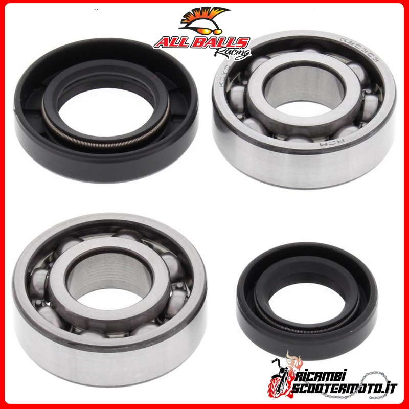 CRANKSHAFT BEARING KIT All Balls Kawasaki KDX 50 2003-2006