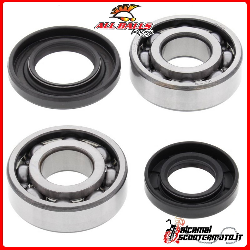 KIT CUSCINETTI ALBERO MOTORE ALL BALLS SUZUKI RM 50 1978-1980