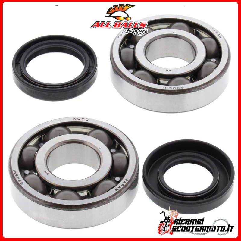 KIT DE ROULEMENT DE VILEBREQUIN All Balls Yamaha WR 200 1992