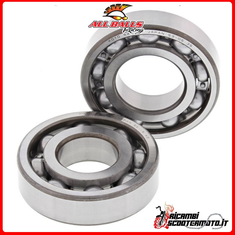 KIT DE ROULEMENT DE VILEBREQUIN All Balls Kawasaki KL 250 Super Sherpa 2000-2004