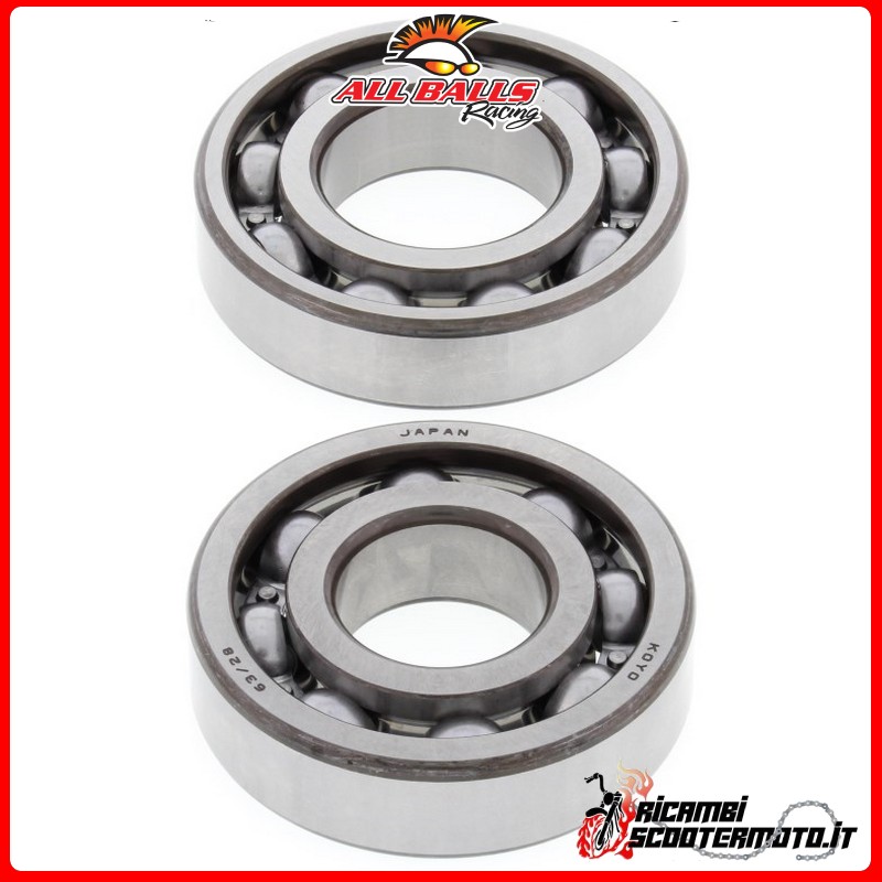 KIT DE ROULEMENT DE VILEBREQUIN All Balls Suzuki DR 100 1983-1990