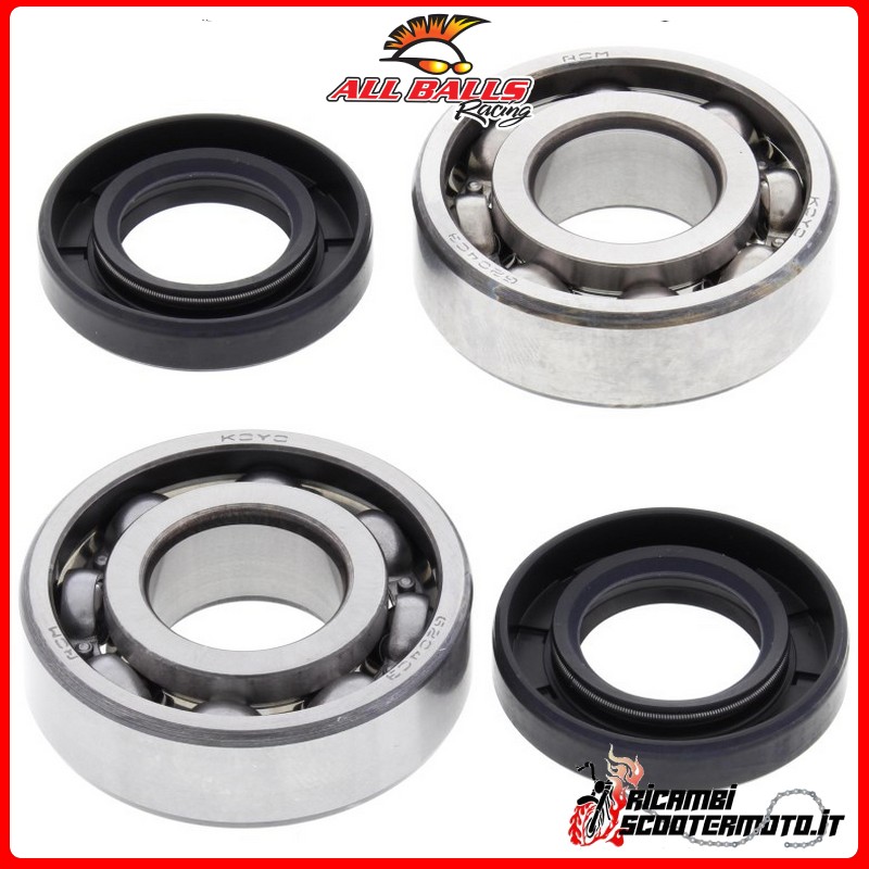 CRANKSHAFT BEARING KIT All Balls Suzuki LT 80 QuadSport 1987-2006