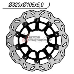 FRONT BRAKE DISC APRILIA SXV 450 2005-2014