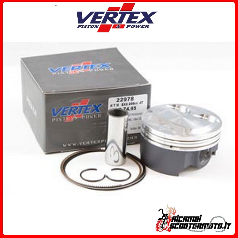 PISTÓN DE VÉRTICE 74,97 Ktm 250 EXC-F / SixDays 2006