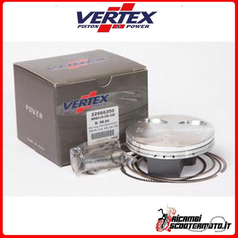 PISTON VERTEX 97,95 Honda CRF 450 R 2002-2008