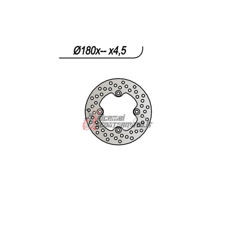 FRONT BRAKE DISC CAN AM BOMBARDIER  OUTLANDER 330 2003-2005