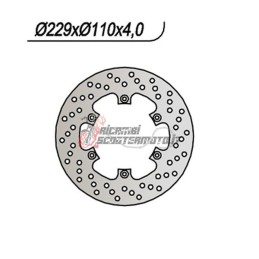 REAR BRAKE DISC CAGIVA MITO 125 1990-2010