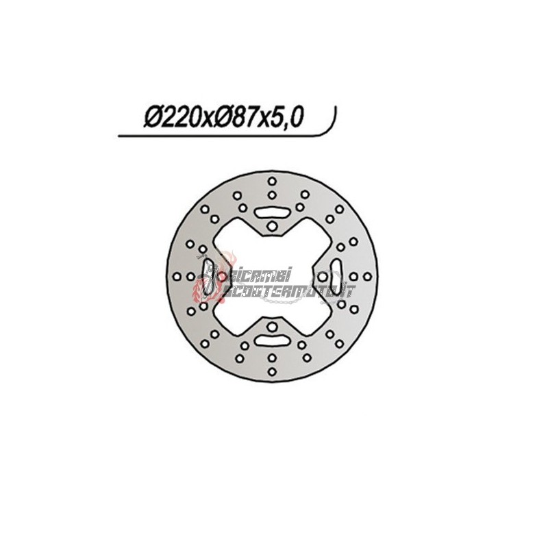 REAR BRAKE DISC CAGIVA RAPTOR 650 2000-2005 REAR BRAKE DISC CAGIVA RAPTOR 650 2000-2005