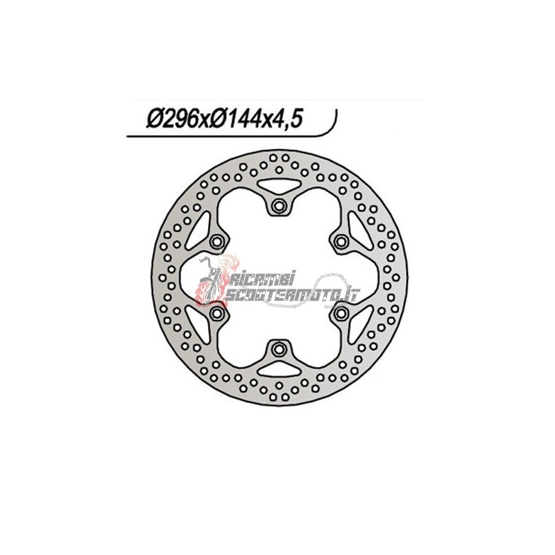 FRONT BRAKE DISC CAGIVA ELEFANT AC 750 1993-1995 FRONT BRAKE DISC CAGIVA ELEFANT AC 750 1993-1995