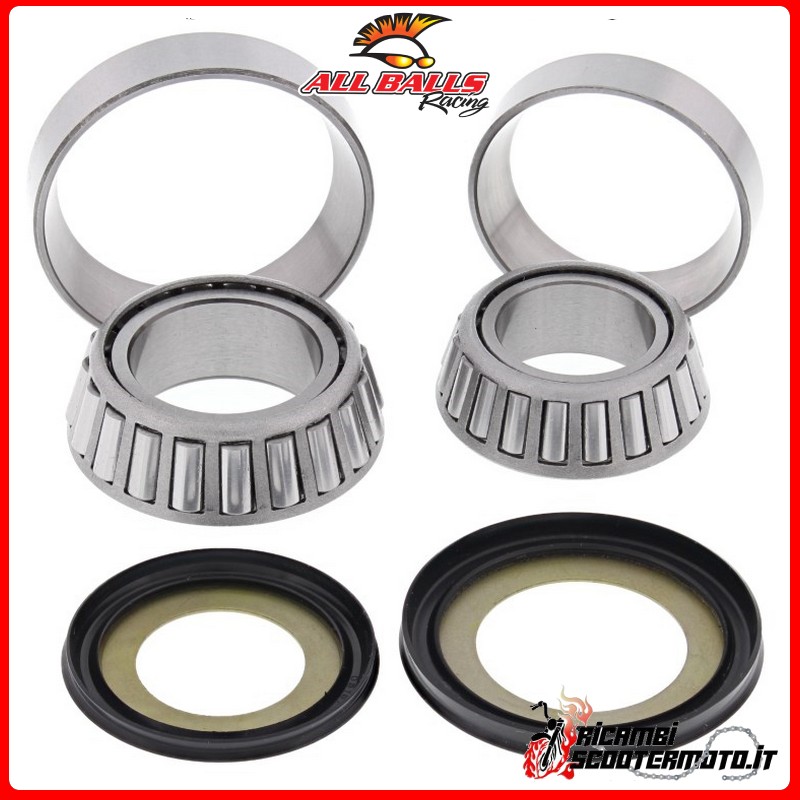 All Balls STEERING BEARING KIT Kawasaki KDX 200 1986-2006