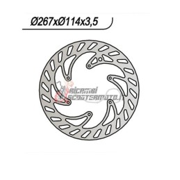DISQUE DE FREIN AVANT CPI SM BLACK TIGER 50 2009-2009
