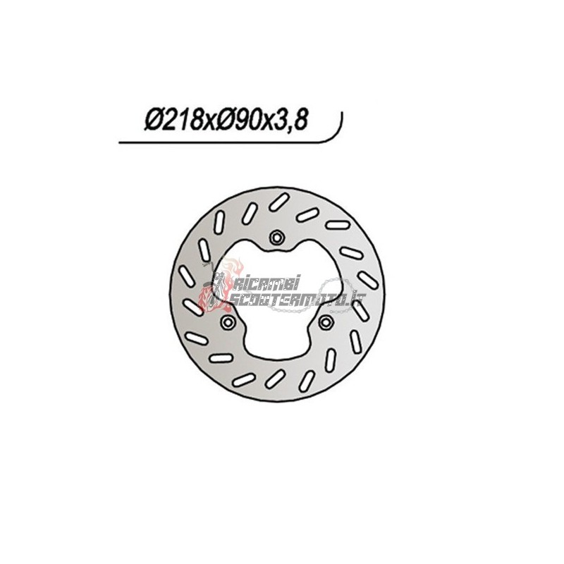 FRONT BRAKE DISC DERBI SENDA L 50 1997-1999