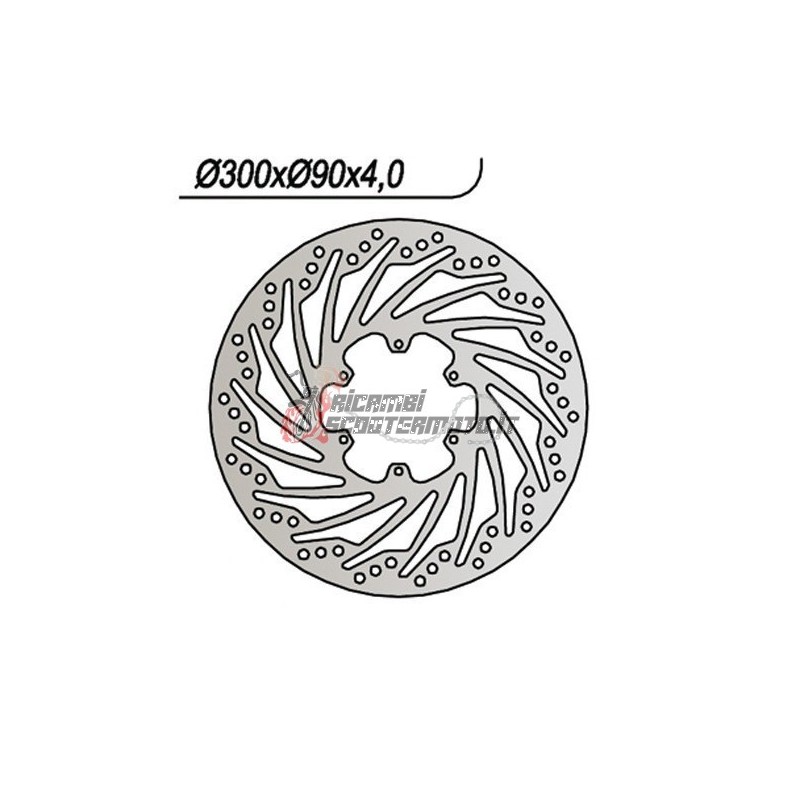 DISQUE DE FREIN AVANT DERBI GPR / GPR E2 50 2004-2005