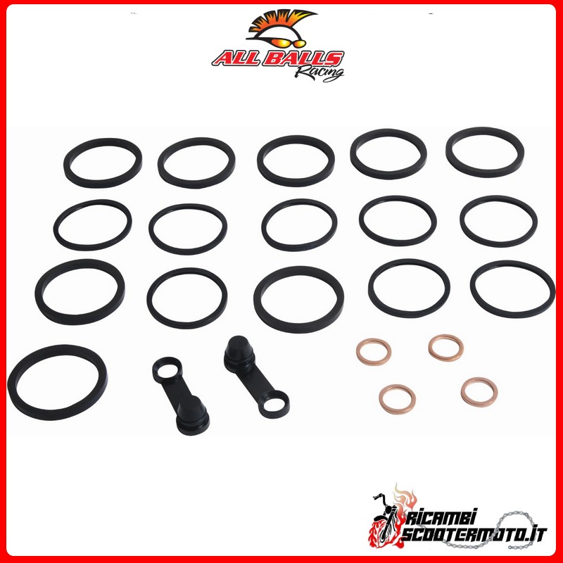 All Balls FRONT BRAKE CALIPER OVERHAUL KIT Kawasaki H2 2017-2022