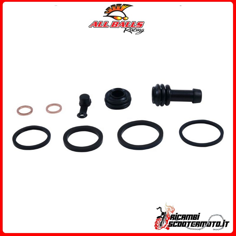 All Balls REAR BRAKE CALIPER OVERHAUL KIT Polaris RZR Turbo Pro XP 2020