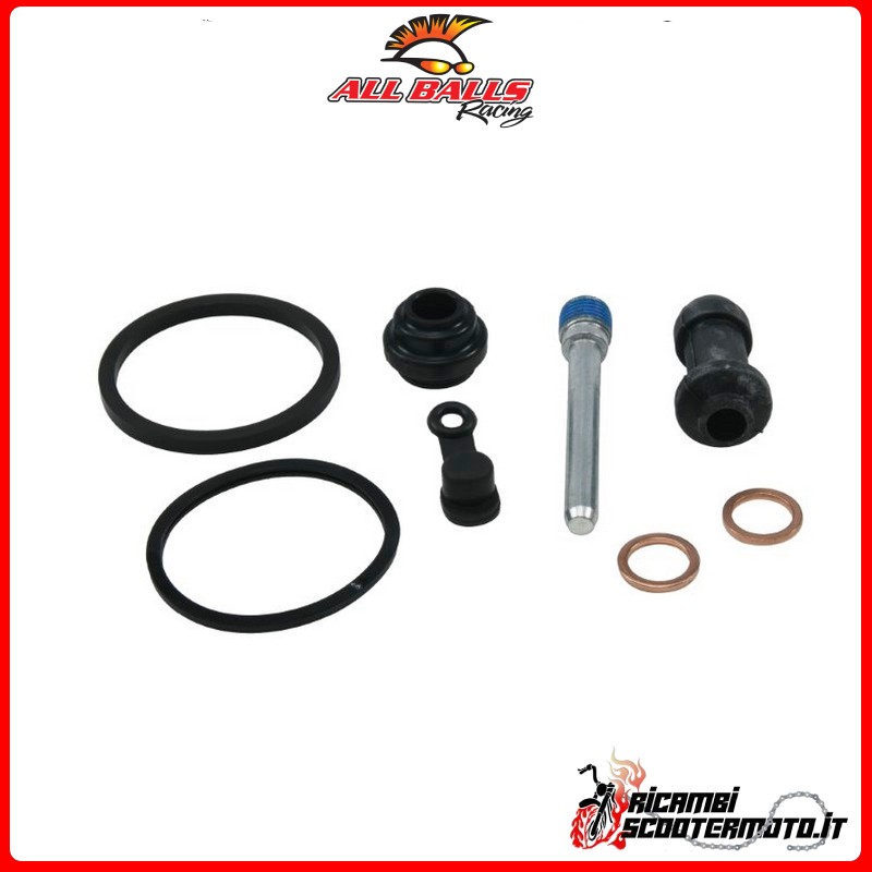 All Balls REAR BRAKE CALIPER OVERHAUL KIT Honda VT 1300 CR 2010-2016