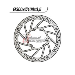 VORDERE BREMSSCHEIBE DERBI SENDA R DRD RACING LTD 50 2005-2005