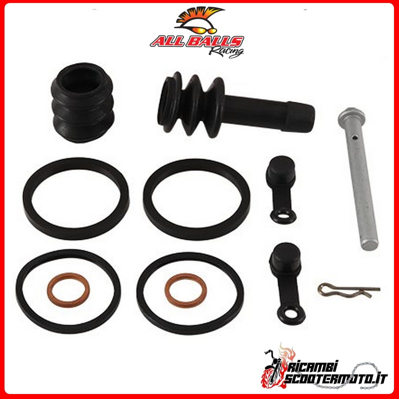 All Balls REAR BRAKE CALIPER OVERHAUL KIT Kawasaki VN 1500 L NOMAD FI 2000-2004
