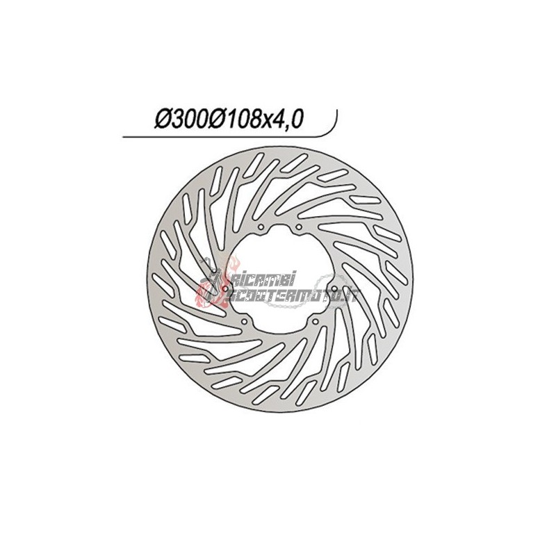VORDERE BREMSSCHEIBE DERBI SENDA R DRD RACING LTD 50 2005-2005