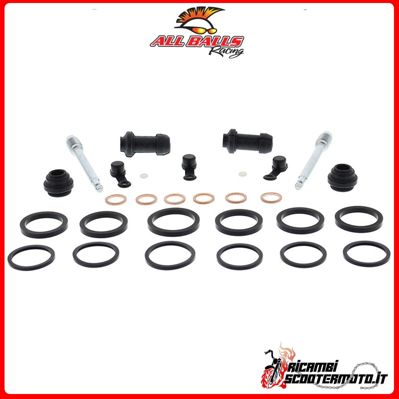 KIT REVISIONE PINZA FRENO ANTERIORE ALL BALLS HONDA CBF 1000 2013-2015