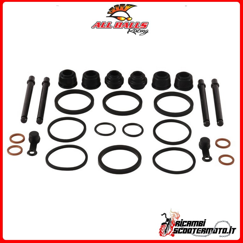 All Balls Überholungssatz für Vorderbremssattel Honda CB 650 SC Nighthawk 1984-1986