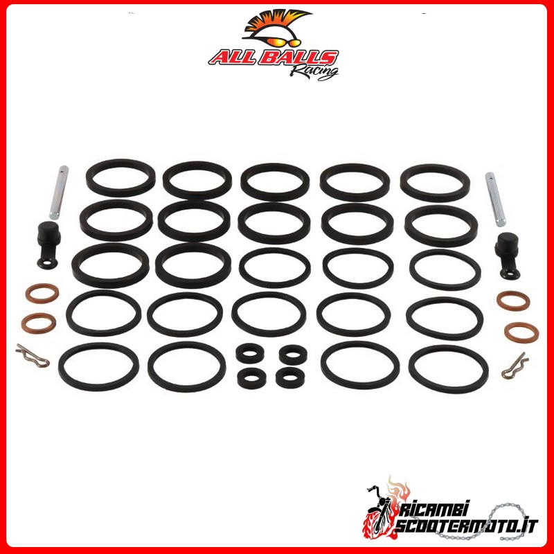 KIT REVISIONE PINZA FRENO ANTERIORE ALL BALLS KAWASAKI ZX 600 1998-1999