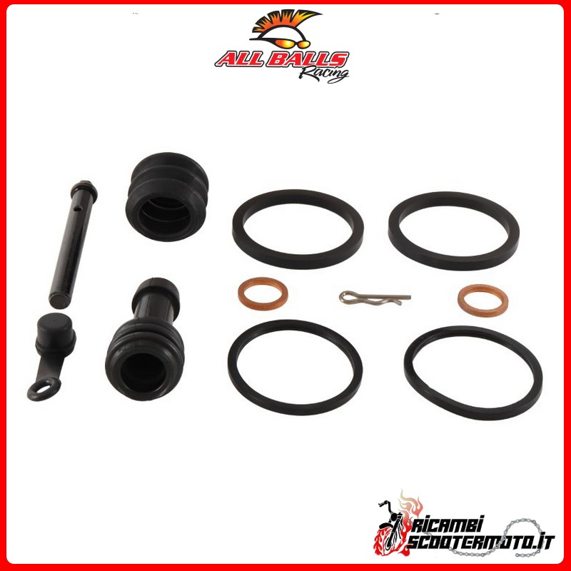 All Balls FRONT BRAKE CALIPER OVERHAUL KIT Suzuki DR 650 1990-1995