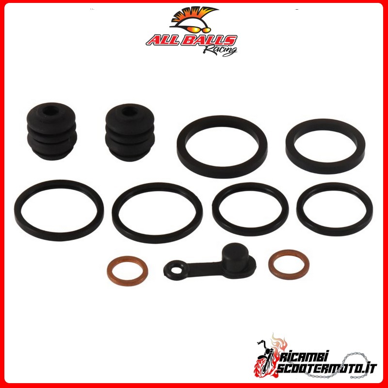 KIT REVISIONE PINZA FRENO ANTERIORE ALL BALLS YAMAHA TW 200 TRAILWAY 2008-2017