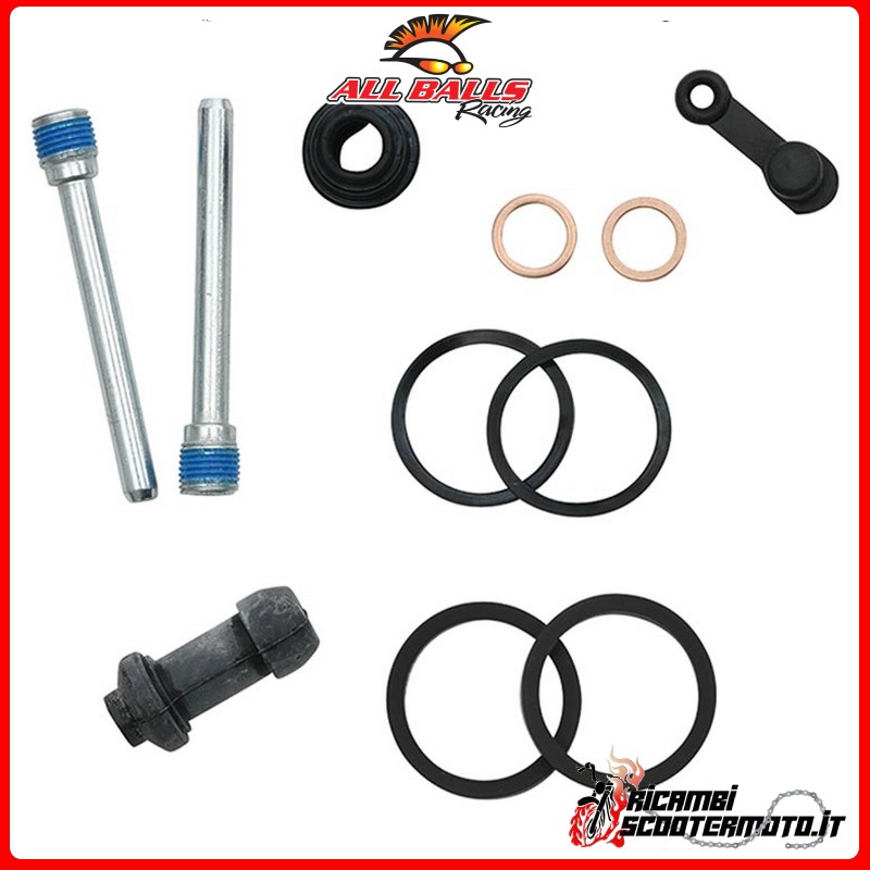 All Balls Überholungssatz für Hinterradbremssattel Suzuki 200 Burgman 2014-2017