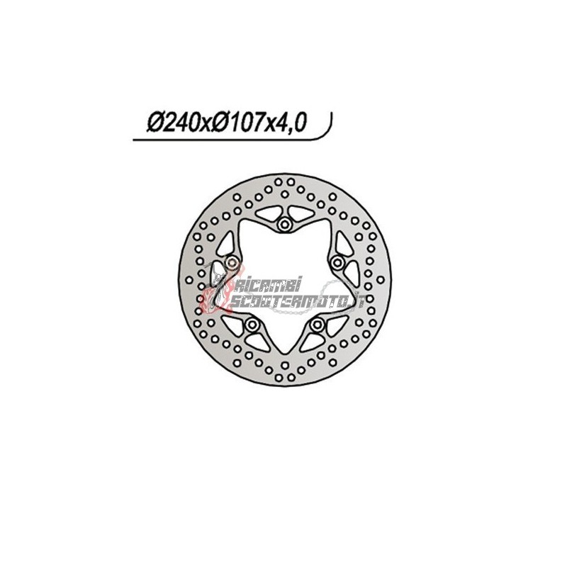 DISCO FRENO POSTERIORE DUCATI 749 / DARK 748 2003-2006
