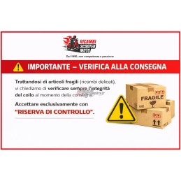 CRISTALLO VETRO SCENDENTE PORTA SINISTRA ITALCAR TASSO T2 ZFXC2D