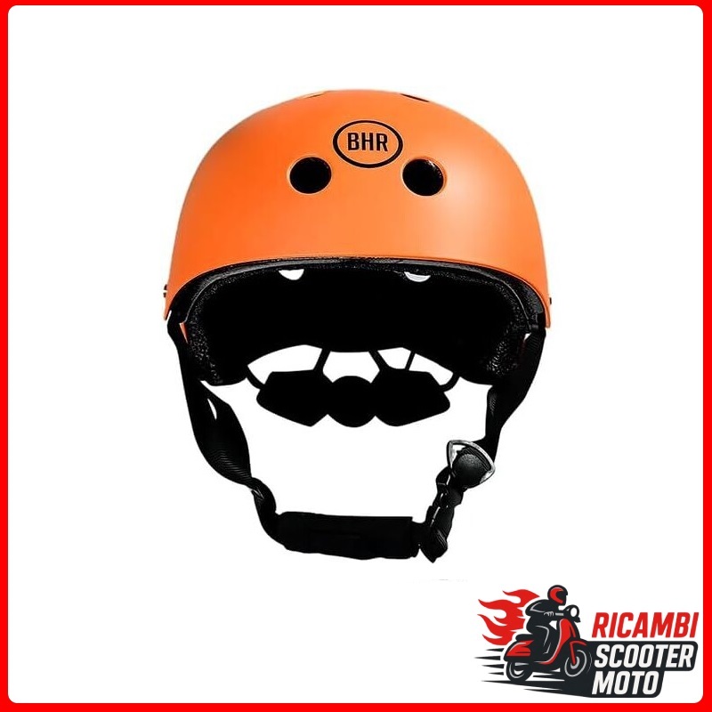 BIKE HELMET - SCOOTERS 837 MATTE ORANGE SIZE L