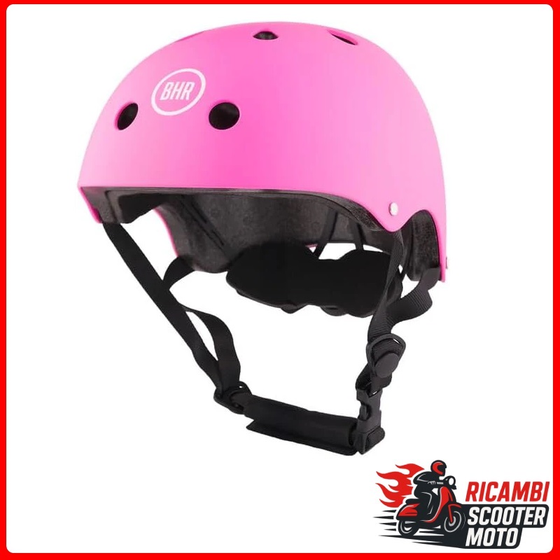 CASCO BICI - MONOPATTINI 837 ROSA OPACO MISURA M
