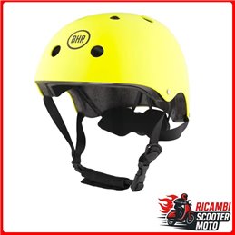 FAHRRAD- UND ROLLERHELM 837 MATT GELB GRÖSSE L