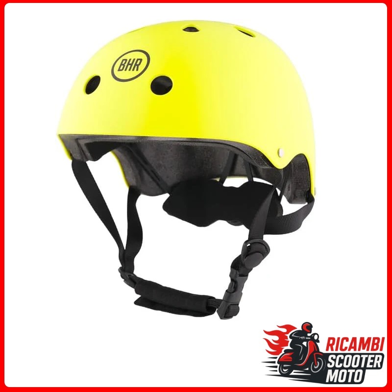FAHRRAD- UND ROLLERHELM 837 MATT GELB GRÖSSE L