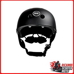 FAHRRAD- UND ROLLERHELM 837 MATTSCHWARZ GRÖSSE M