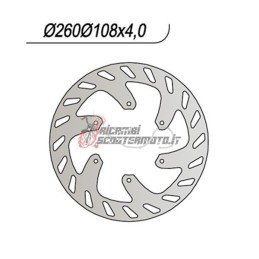 FRONT BRAKE DISC FACTORY CHRONO SM 50 2002-2002