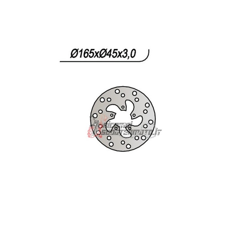 DISQUE DE FREIN AVANT FACTORY PHANTOM R12 50 2004-2005