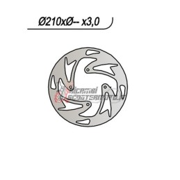 VORDERE BREMSSCHEIBE FAMOTO RX C 65 2006-2006