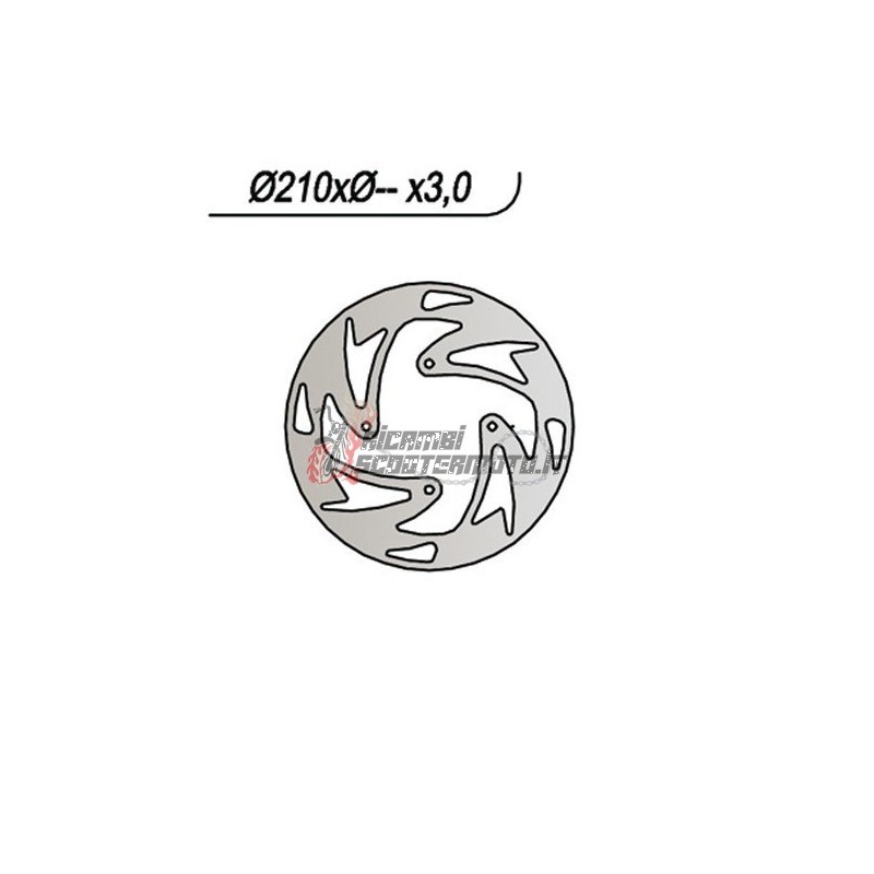 DISQUE DE FREIN AVANT FAMOTO RX C 65 2006-2006