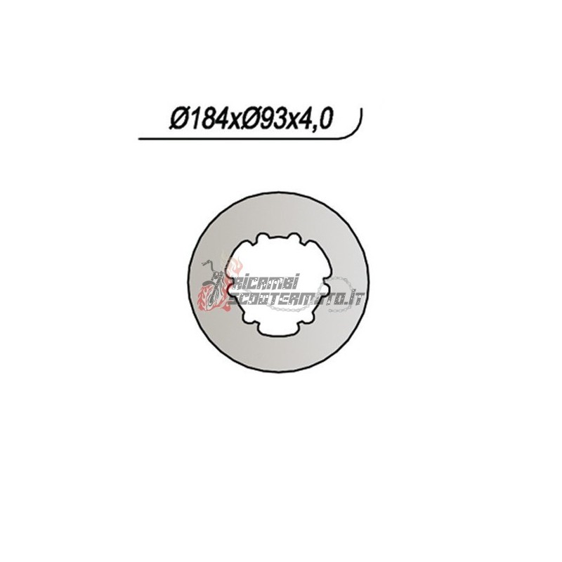 DISCO DE FRENO DELANTERO FANTIC MOTOR CLUBMAN 50 1997-1997 DISCO DE FRENO DELANTERO FANTIC MOTOR CLUBMAN 50 1997-1997