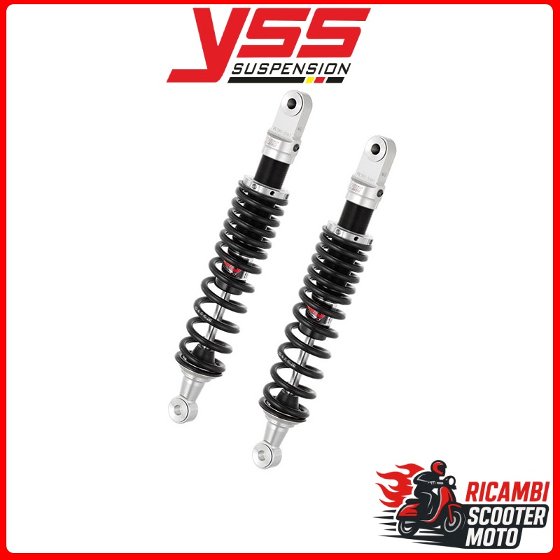 PAIRE AMORTISSEURS ARRIÈRE APRILIA Atlantic Sprint IE E2/E3 400 2005-2008 RE302-390T-14