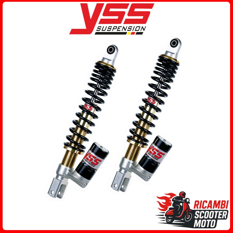 PAIR OF REAR SHOCK ABSORBERS KYMCO Downtown 125 2009-2016 TK302-400T-04AL