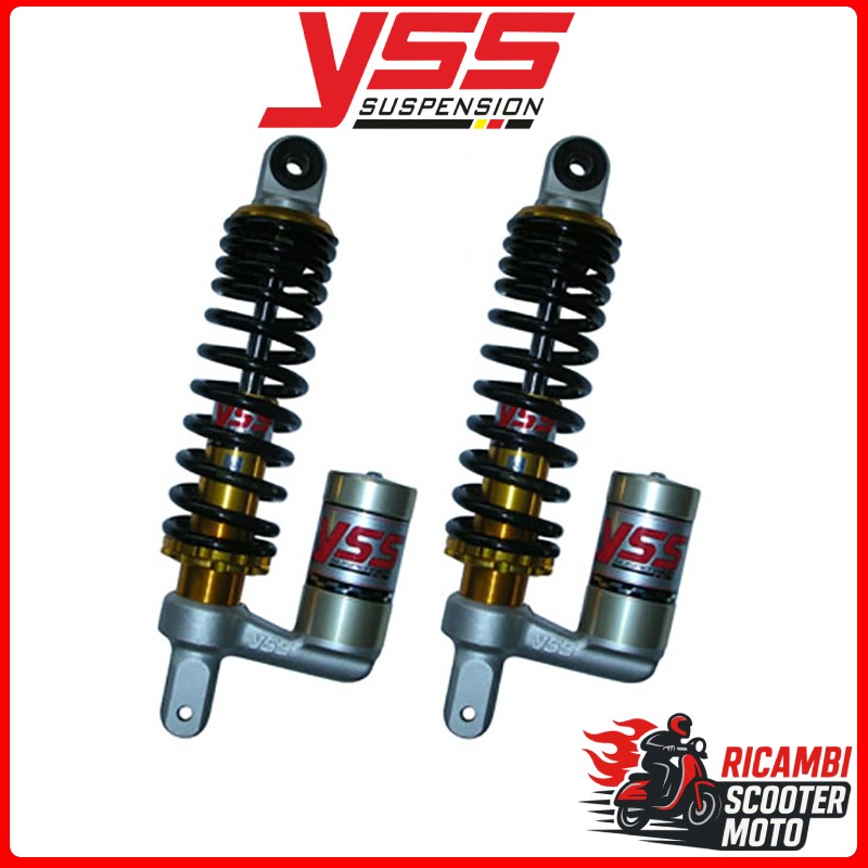 PAIR OF REAR SHOCK ABSORBERS SYM HD E2 125 2003-2006 TK302-300T-01AL