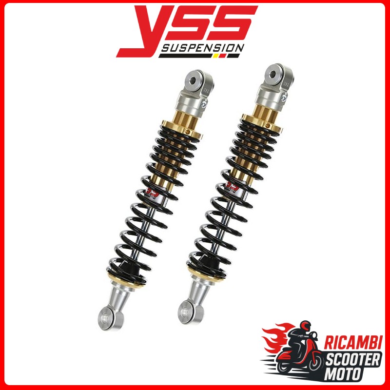PAR DE AMORTIGUADORES TRASEROS PIAGGIO Beverly 125 2001-2003 TE302-340T-06AL