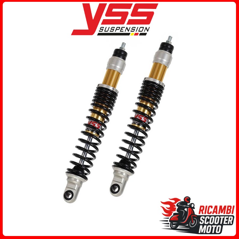 PAAR HINTERE STOSSDÄMPFER PIAGGIO Vespa GTS E3 125 2007-2012 TE302-340T-02AL