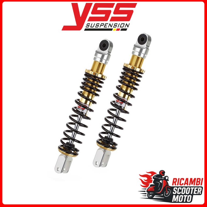 PAAR HINTERE STOSSDÄMPFER YAMAHA YP R X-MAX 125 2006-2013 TE302-340T-04AL