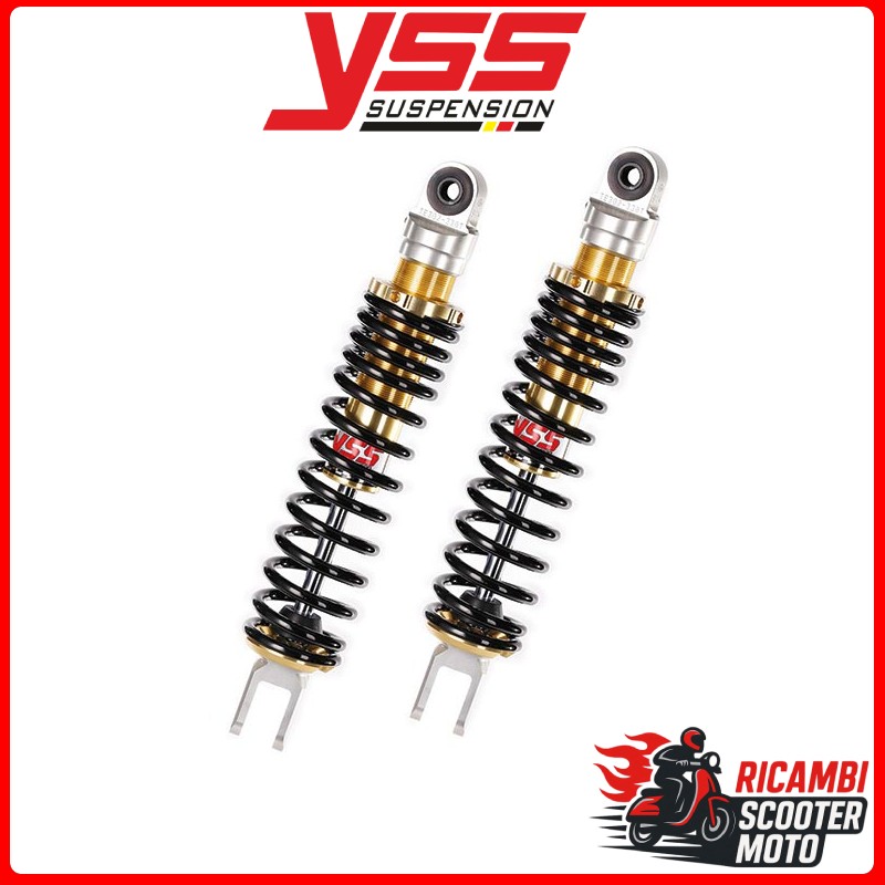 COPPIA AMMORTIZZATORI POSTERIORI YSS KYMCO Agility 4T R16 E3 125 2008-2015 TE302-330T-02AL