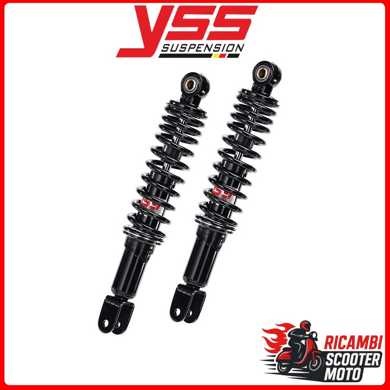 PAIR OF REAR SHOCK ABSORBERS SYM HD E2 125 2003-2006 TD220-300P-04